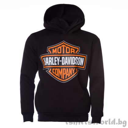 Детски суитшърт с логото на Харли Дейвидсън (Harley Davidson)