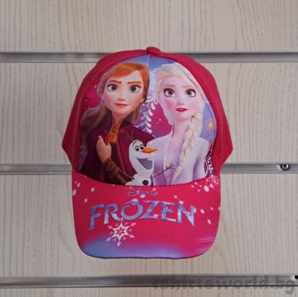 Детска шапка с козирка с Елза и Анна - FROZEN (Замръзналото кралство), от 3 до 12 години