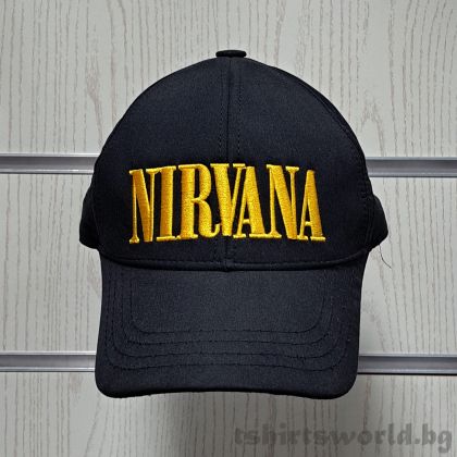 Шапка с козирка на музикалната група NIRVANA, Унисекс