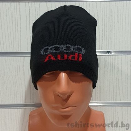 Зимна шапка на автомобилната марка AUDI (Ауди)