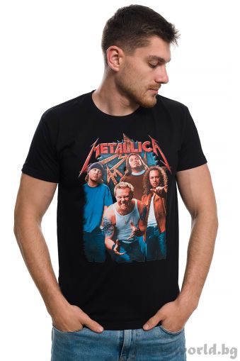 Мъжка тениска на музикалната група METALLICA, Състав