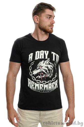 Мъжка тениска Вълк - A Day to Remember, Серия Вълци