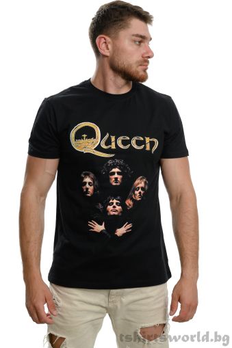 Мъжка тениска на музикалната група QUEEN