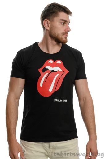 Мъжка тениска на музикалната група The Rolling Stones