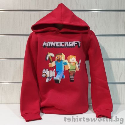 Детски суитшърт MINECRAFT (Майнкрафт)