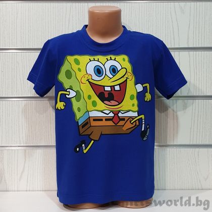 Детска тениска Спондж Боб Гъба, SpongeBob