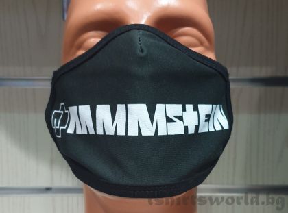 Маска за многократна употреба на музикалната група RAMMSTEIN, двупластова