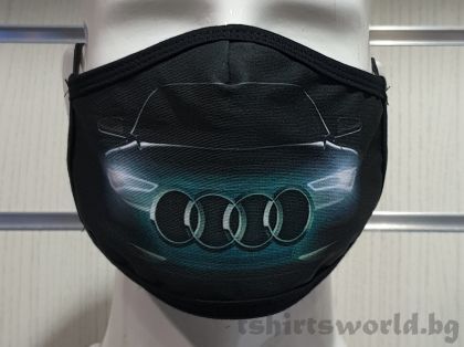 Маска за многократна употреба AUDI, двупластова