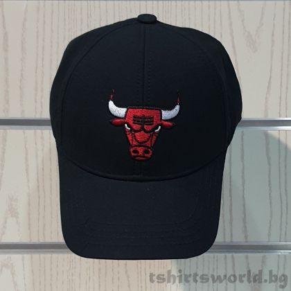 Шапка с козирка Chicago Bulls (Чикаго Булс), Унисекс