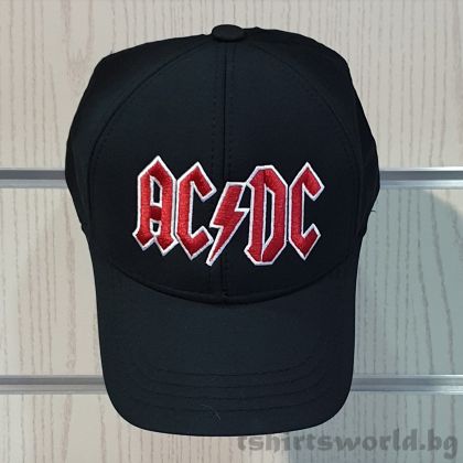 Шапка с козирка на музикалната група AC/DC, Унисекс