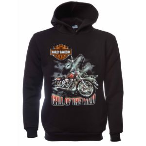 Детски суитшърт Харли Дейвидсън (Harley Davidson) - Call of The Wild, Вълк