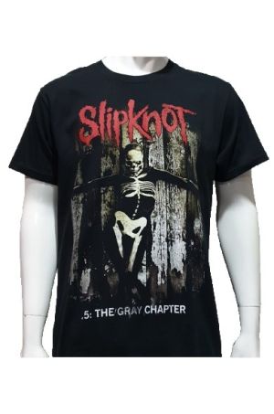 Мъжка тениска на музикалната група SLIPKNOT -  The Gray Chapter, Ситопечат