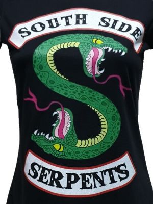 Дамска тениска на сериалът Ривърдейл (Riverdale) - Southside serpents