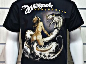 Детска тениска на музикалната група WHITESNAKE - Lovehunter