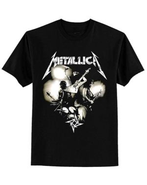 Мъжка тениска на музикалната група METALLICA