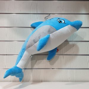 Голям плюшен делфин, 90см 