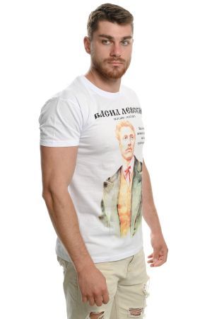 Мъжка тениска на Апостола на свободата - Васил Левски, България