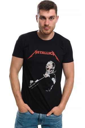 Мъжка тениска на музикалната група METALLICA, Вокалист