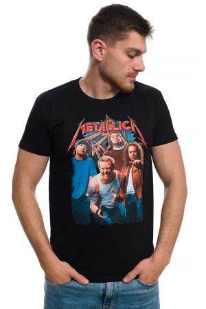 Мъжка тениска на музикалната група METALLICA, Състав