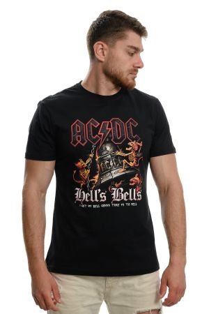 Мъжка тениска на музикалната група AC/DC - Hells Bells, Дяволчета