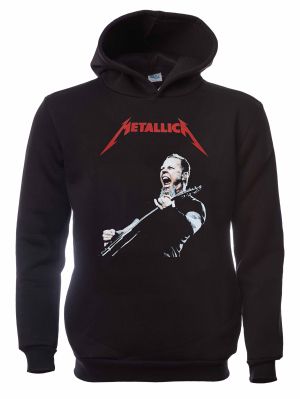 Мъжки суитшърт на музикалната група METALLICA, Вокалист