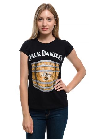 Дамска тениска Бъчва - Джак Даниелс ( Jack Daniel's), Уиски