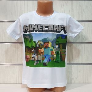 Детска тениска MINECRAFT (Майнкрафт)