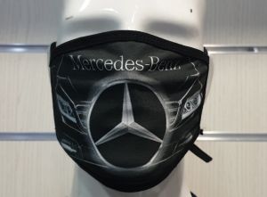 Маска за многократна употреба MERCEDES BENZ, двупластова